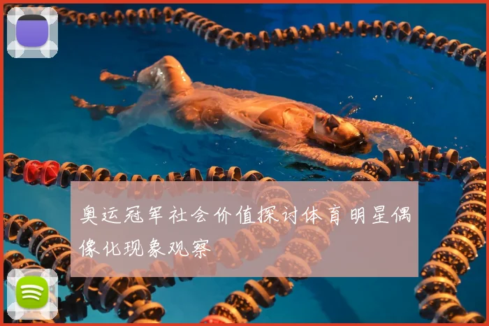 奥运冠军社会价值探讨体育明星偶像化现象观察
