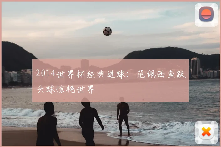 2014世界杯经典进球：范佩西鱼跃头球惊艳世界